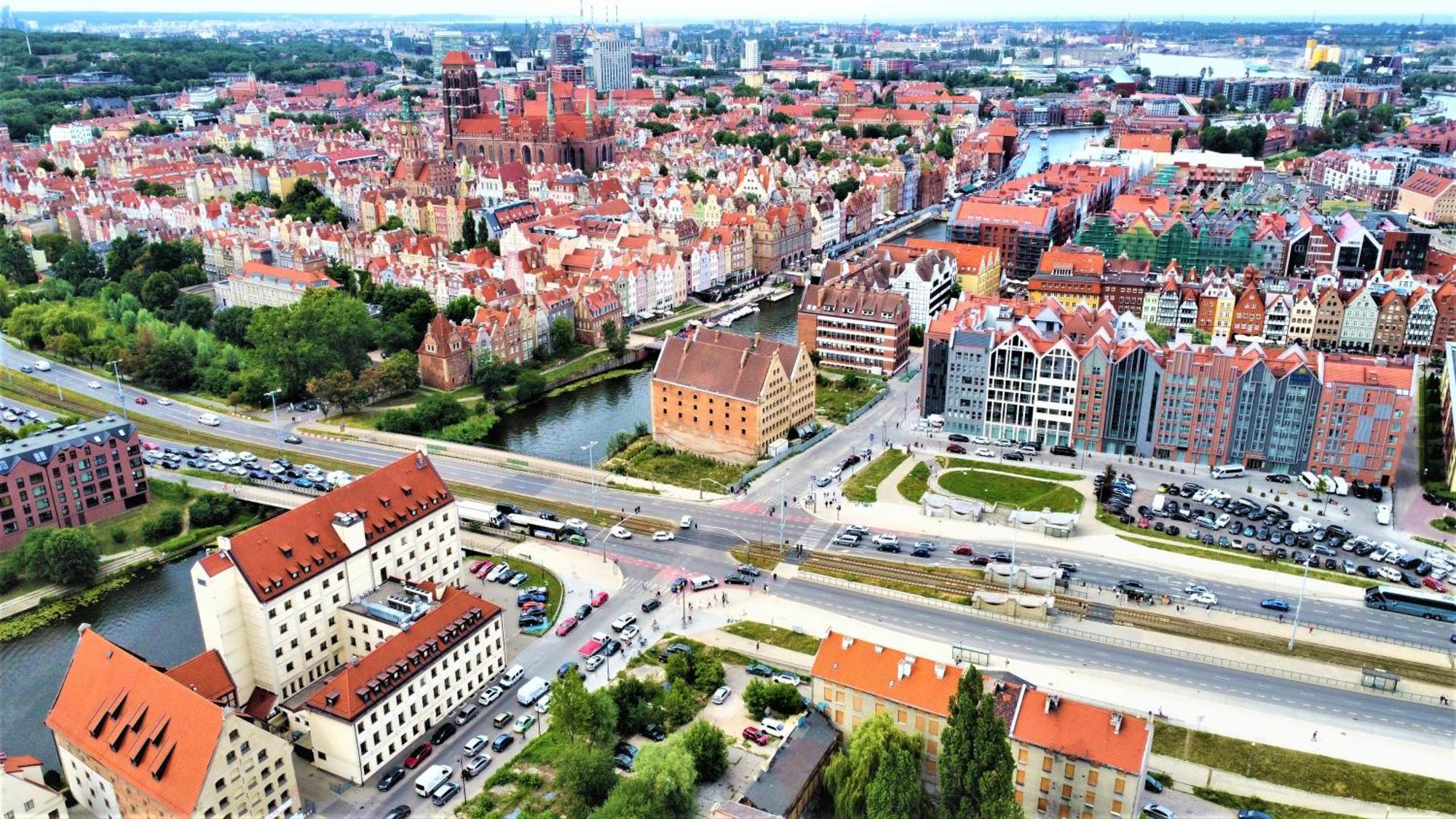 Qubus Hotel Gdańsk Bagian luar foto